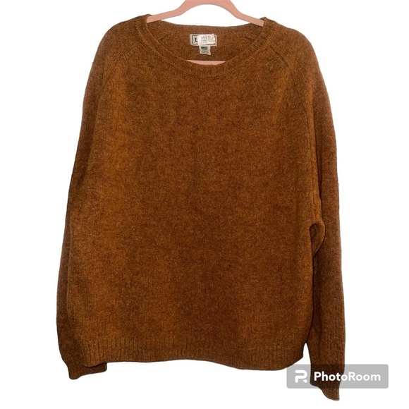 L.L. Bean Other - Vintage LL Bean Men's Heavy Knit Sweater Oatmeal Wool Made In New Zealand​​​